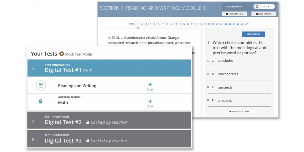 Test Innovators for Tutors - Test Innovators