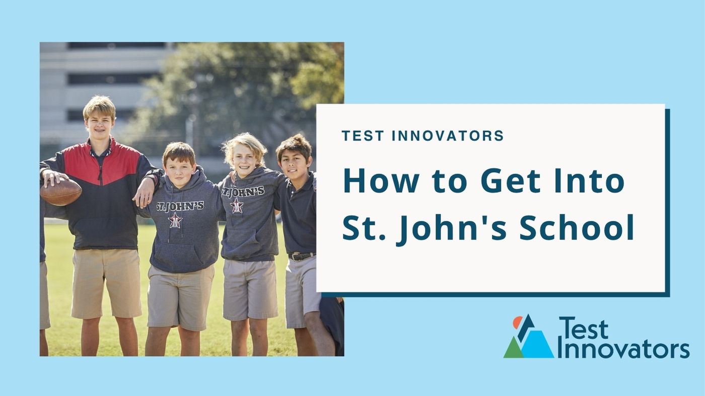 How to Get Into St. John's School