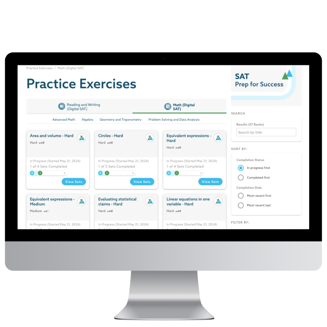 Test Innovators SAT Practice Exercises